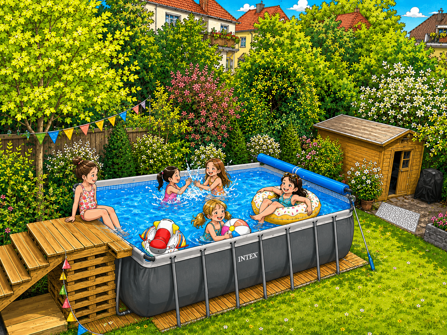 Pool-Spaß